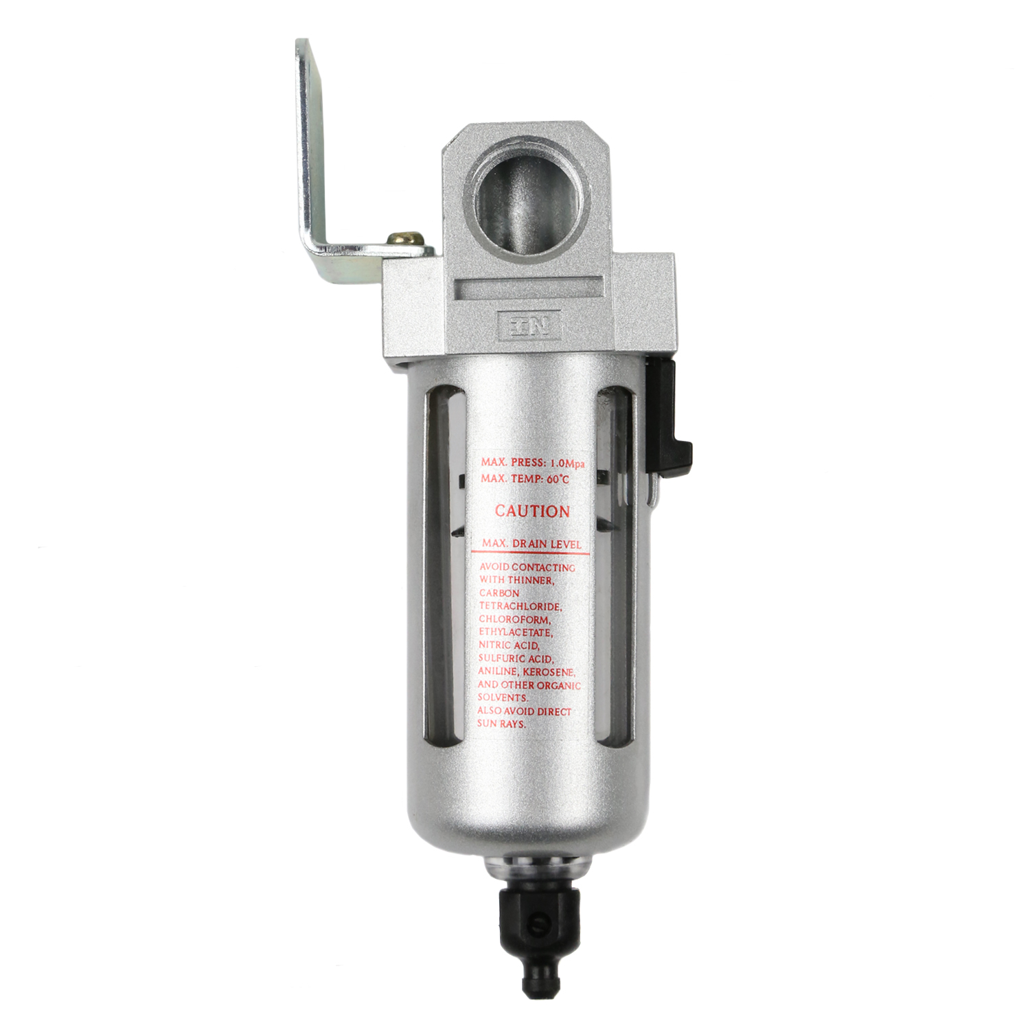 1/2" Compressed Air In Line Moisture & Water Filter Trap F504